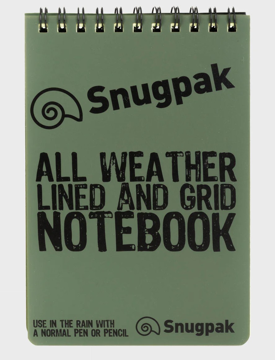 НЕПРОМОКАЕМАЯ ЗАПИСНАЯ КНИЖКА SNUGPAK OLIVE