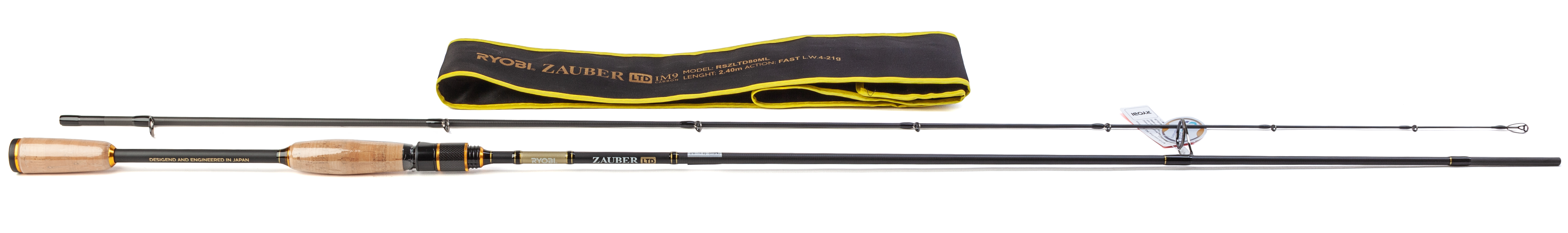 СПИННИНГ RYOBI ZAUBER IM9 2,40 M 4-21 Г
