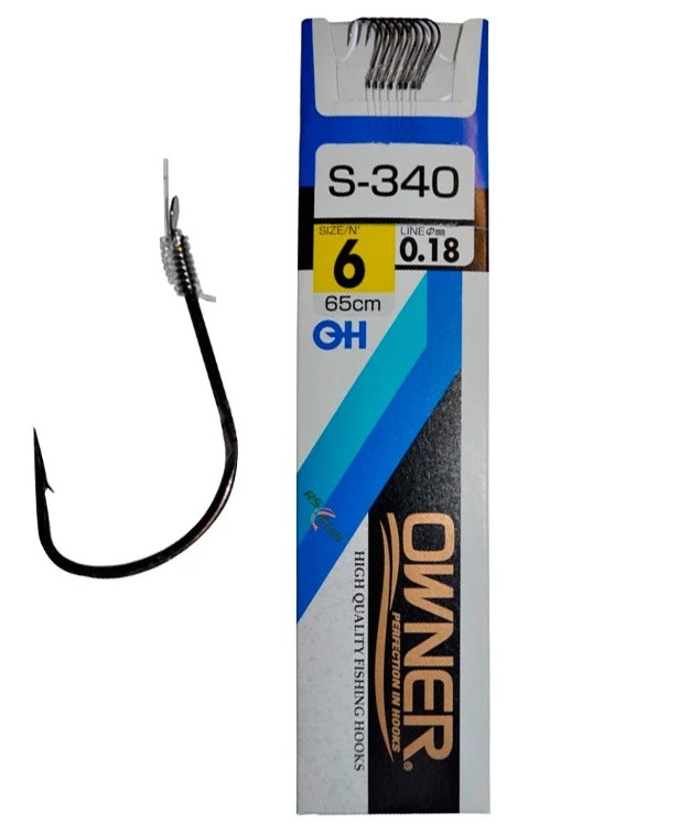 OWNER HOOK WITH LEADER S-340 65 CM
