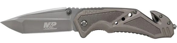 SMITH&WESSON MP TANTO GREY POCKET KNIFE BLACK