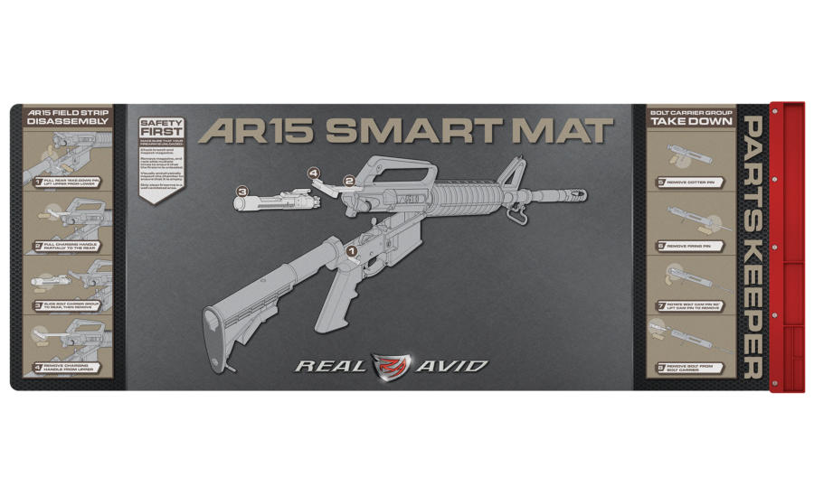 КОВРИК ДЛЯ ЧИСТКИ ОРУЖИЯ REAL AVID AR15 SMART