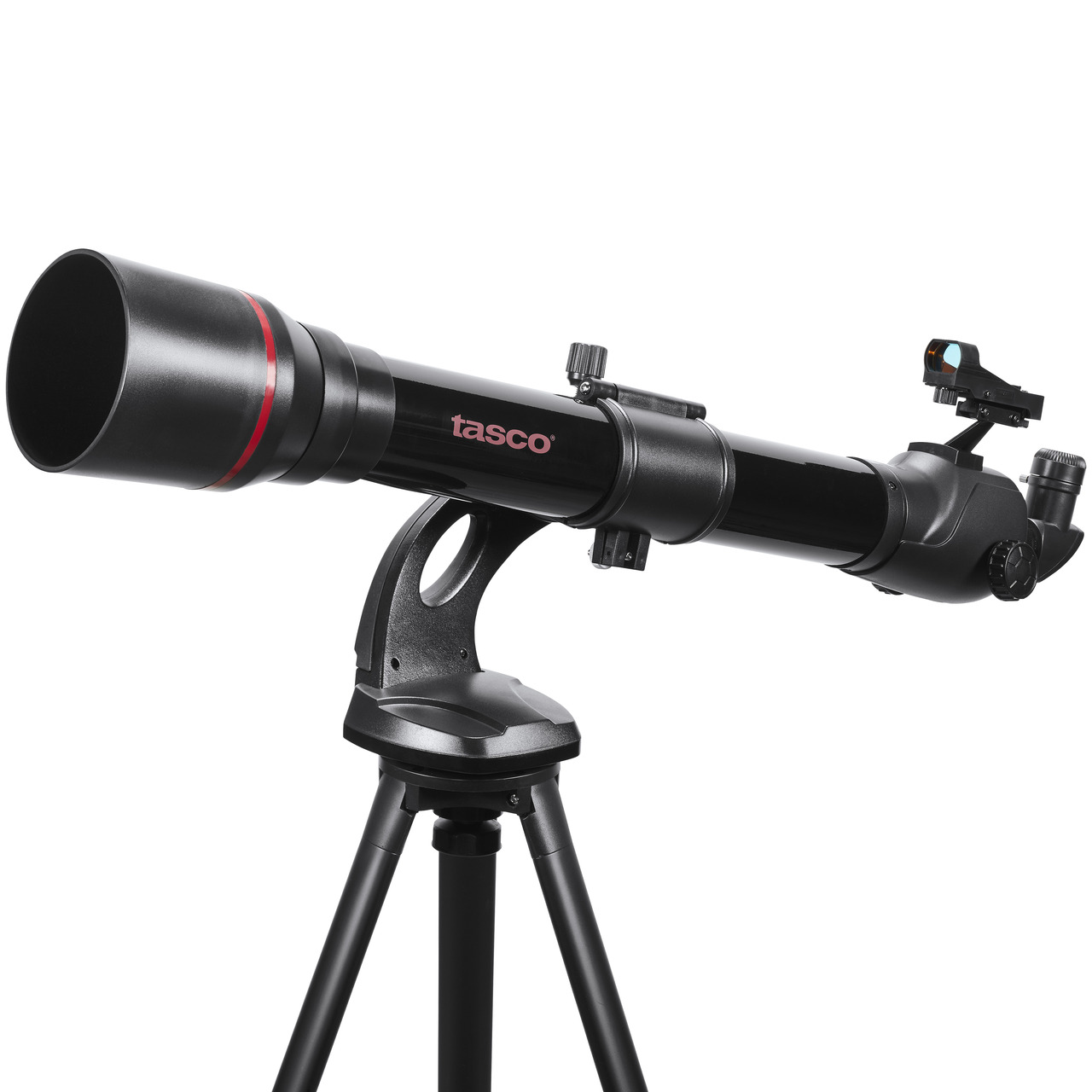 TASCO SPACESTATION 70X800MM REFRACTOR TELESCOPE AZ RED DOT