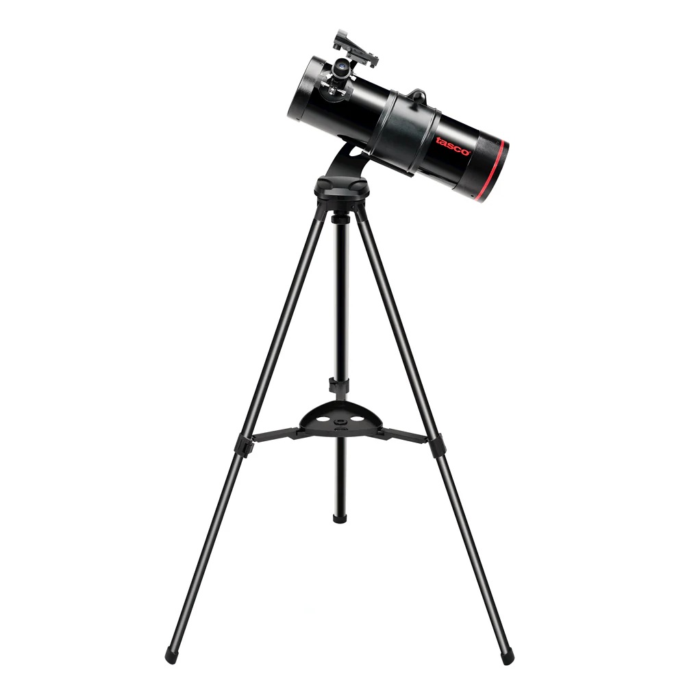 TASCO SPACESTATION 114x500MM BLACK REFRACTOR ST RED DOT