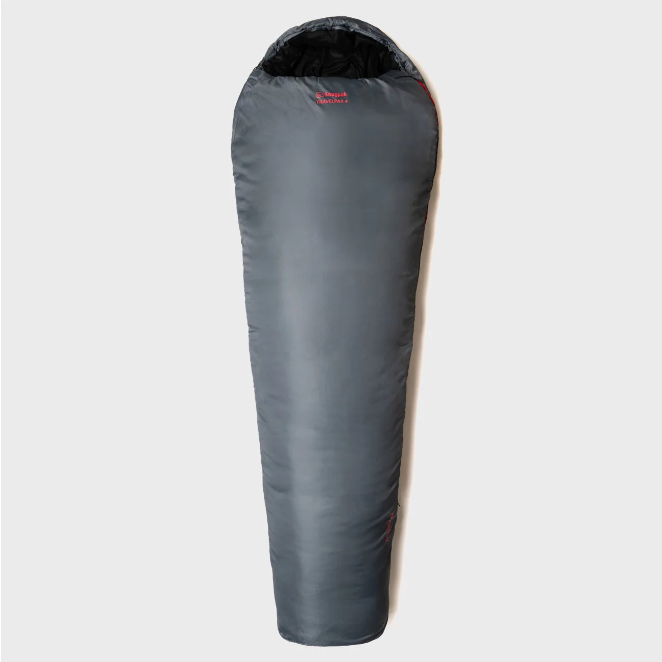 SNUGPAK TRAVELPAK 4 WGTE SLEEPING BAG GREY LH