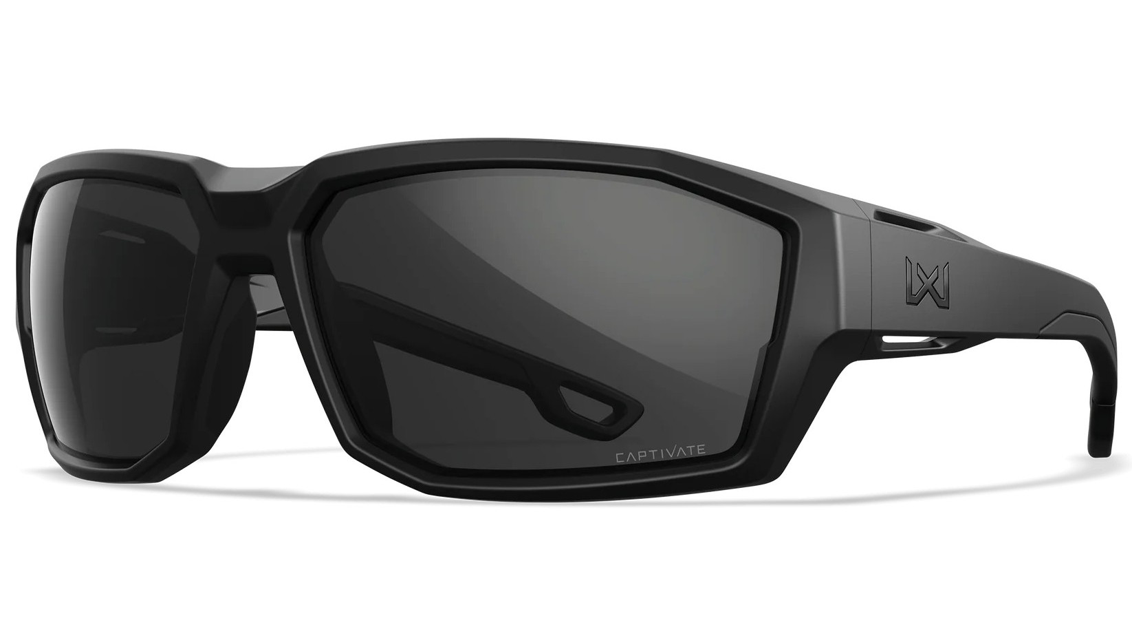 WILEYX ALPINE SUNGLASSES CAPTIVATE GREY MATTE BLACK FRAME