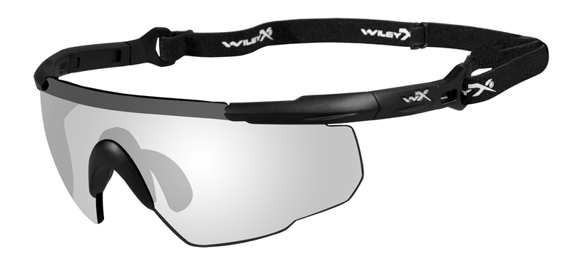 WILEYX SABER ADV CLEAR MATTE BLACK FRAME