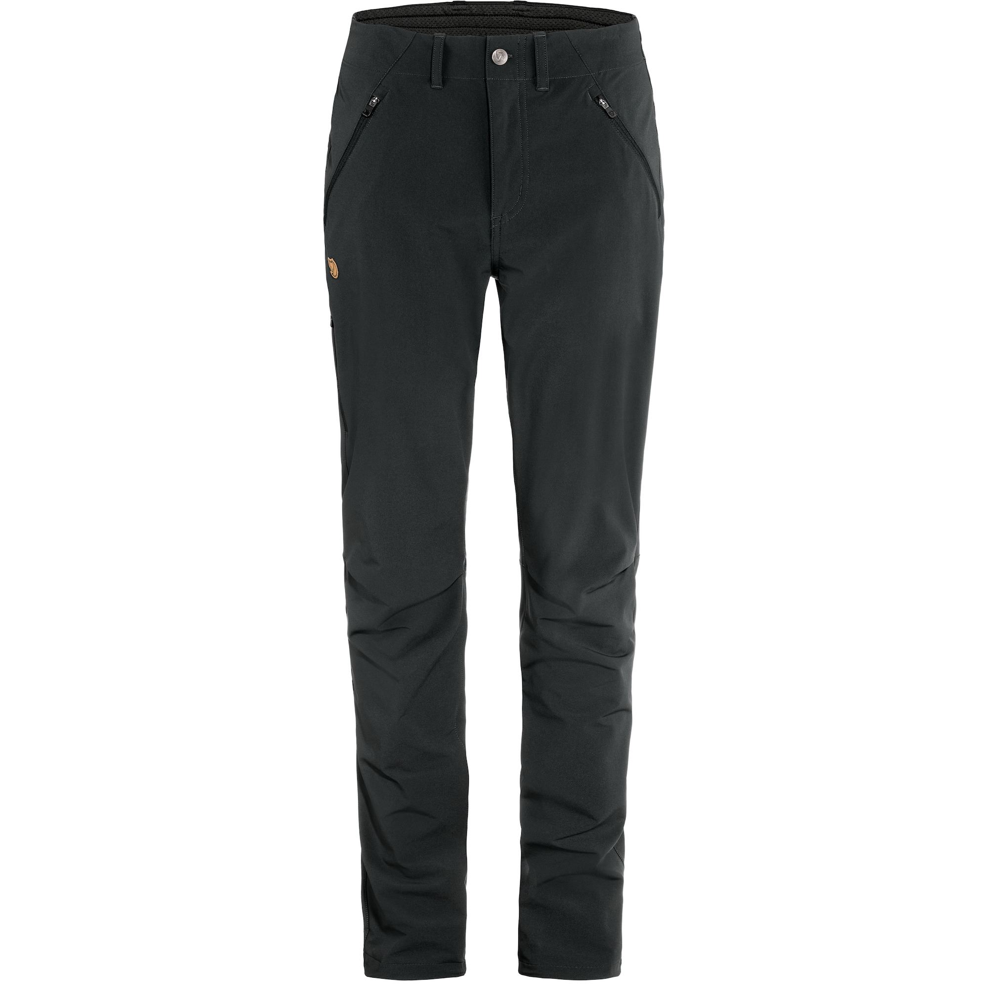 FJÄLLRÄVEN ABISKO TRAIL STRETCH TROUSERS W BLACK