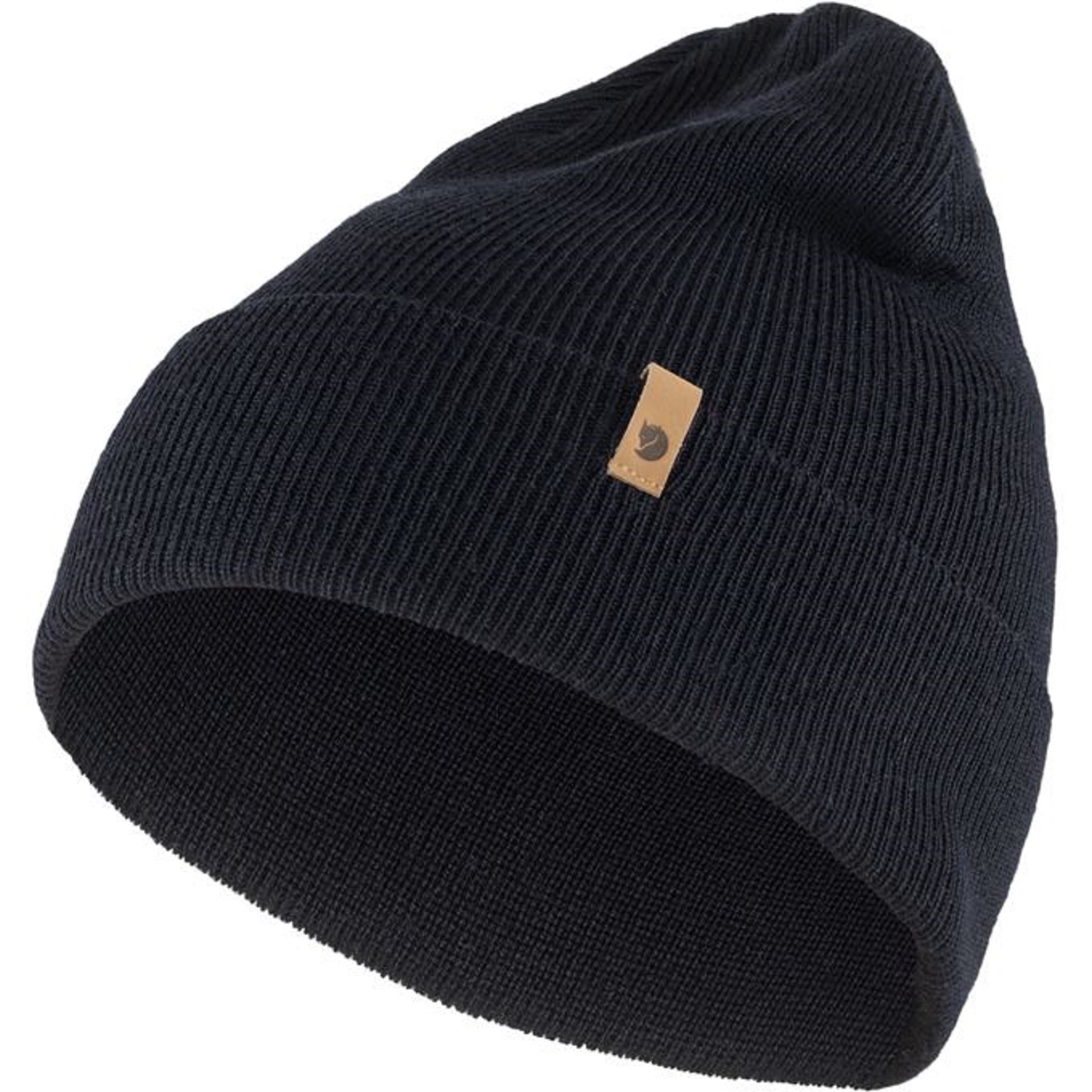 FJÄLLRÄVEN CLASSIC KNIT HAT DARK NAVY