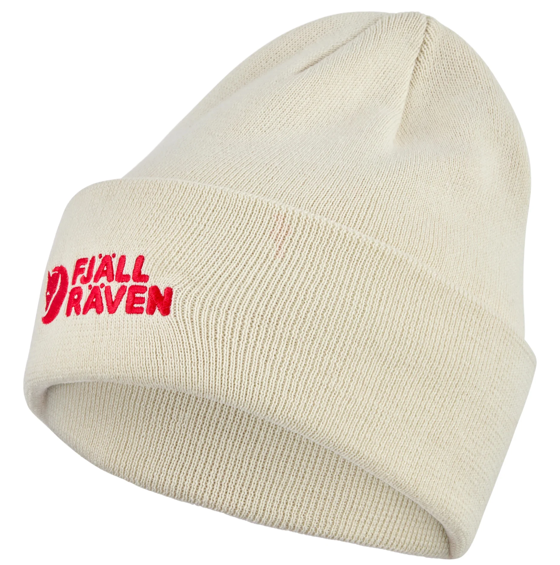 FJÄLLRÄVEN VARDAG BEANIE KNITTED HAT CHALK WHITE