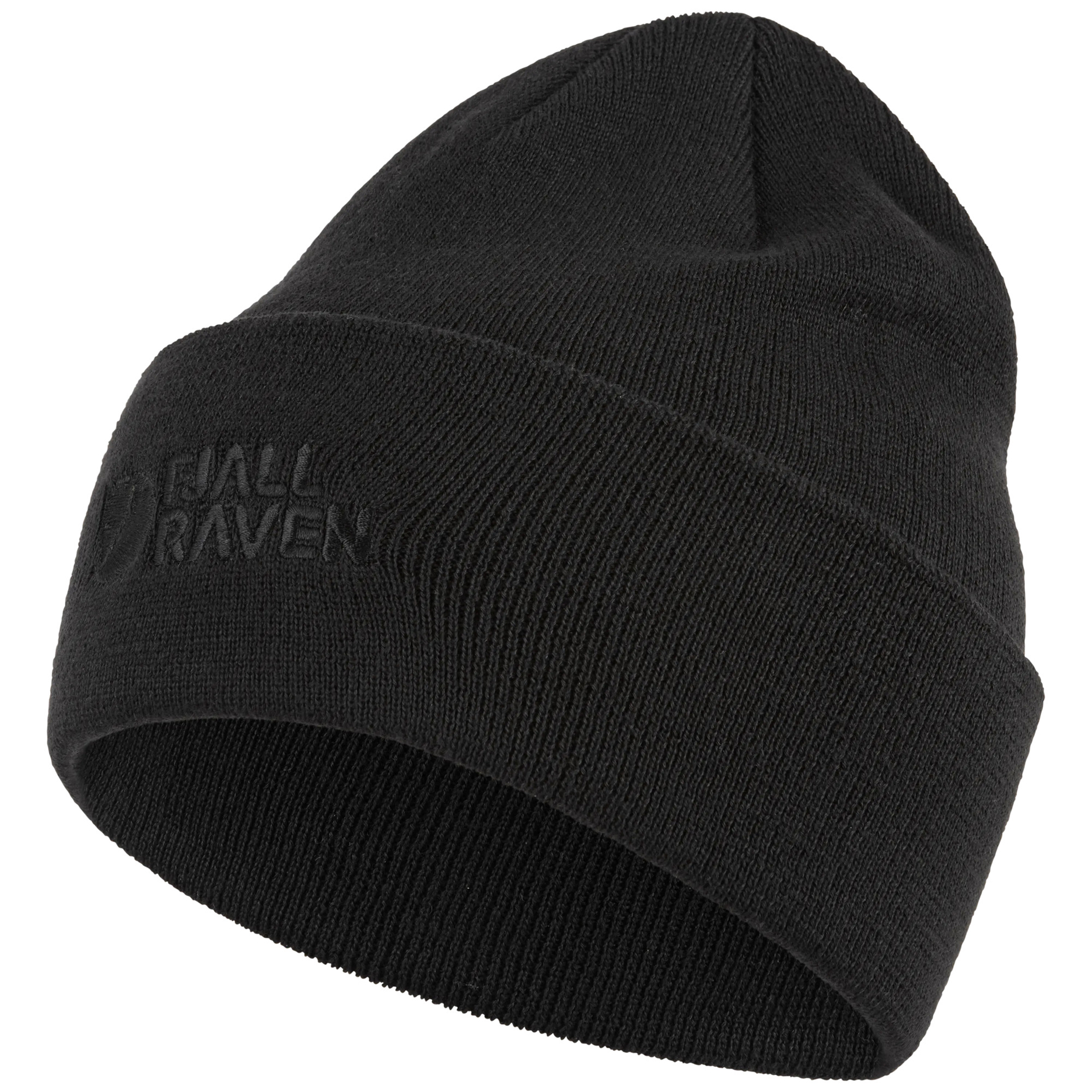 FJÄLLRÄVEN VARDAG BEANIE KNITTED HAT BLACK