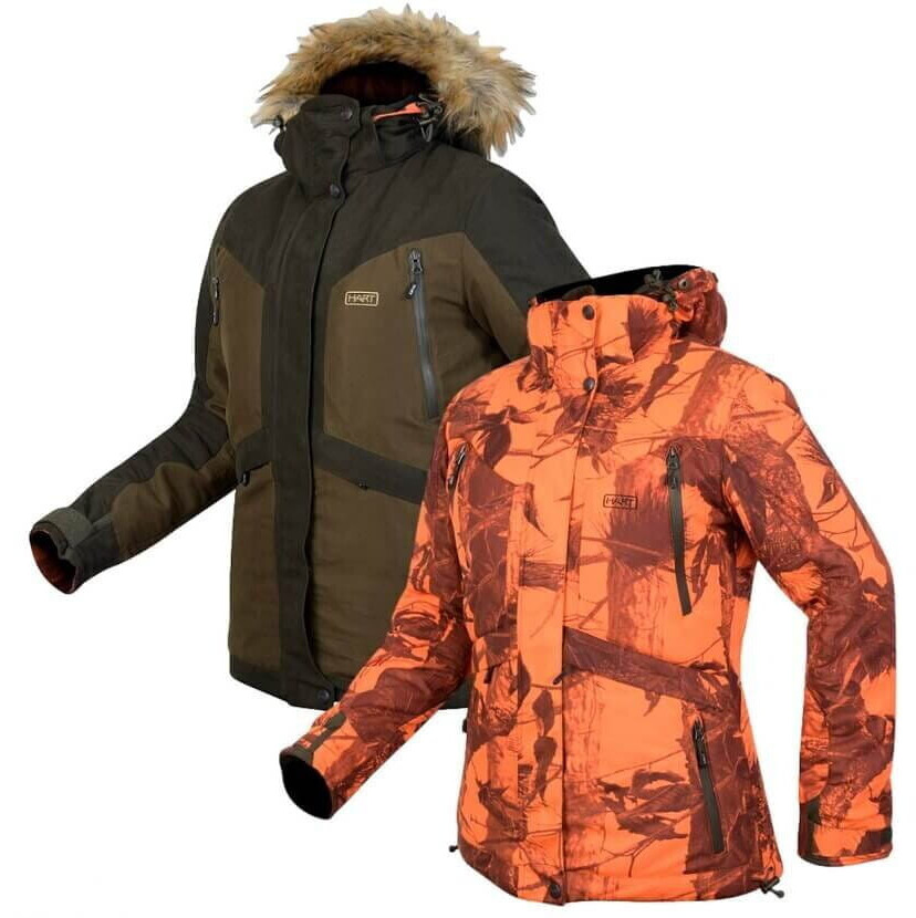HART ALTAI-J2D WOMEN'S HUNTING JACKET BROWN/CAMO BLAZE