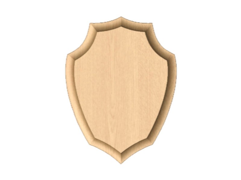 THROPHY PLAQUE LYNX 20x15 CM