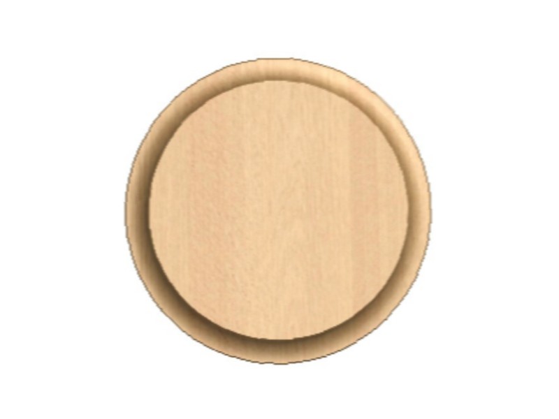 THROPHY PLAQUE ROUND 18 CM