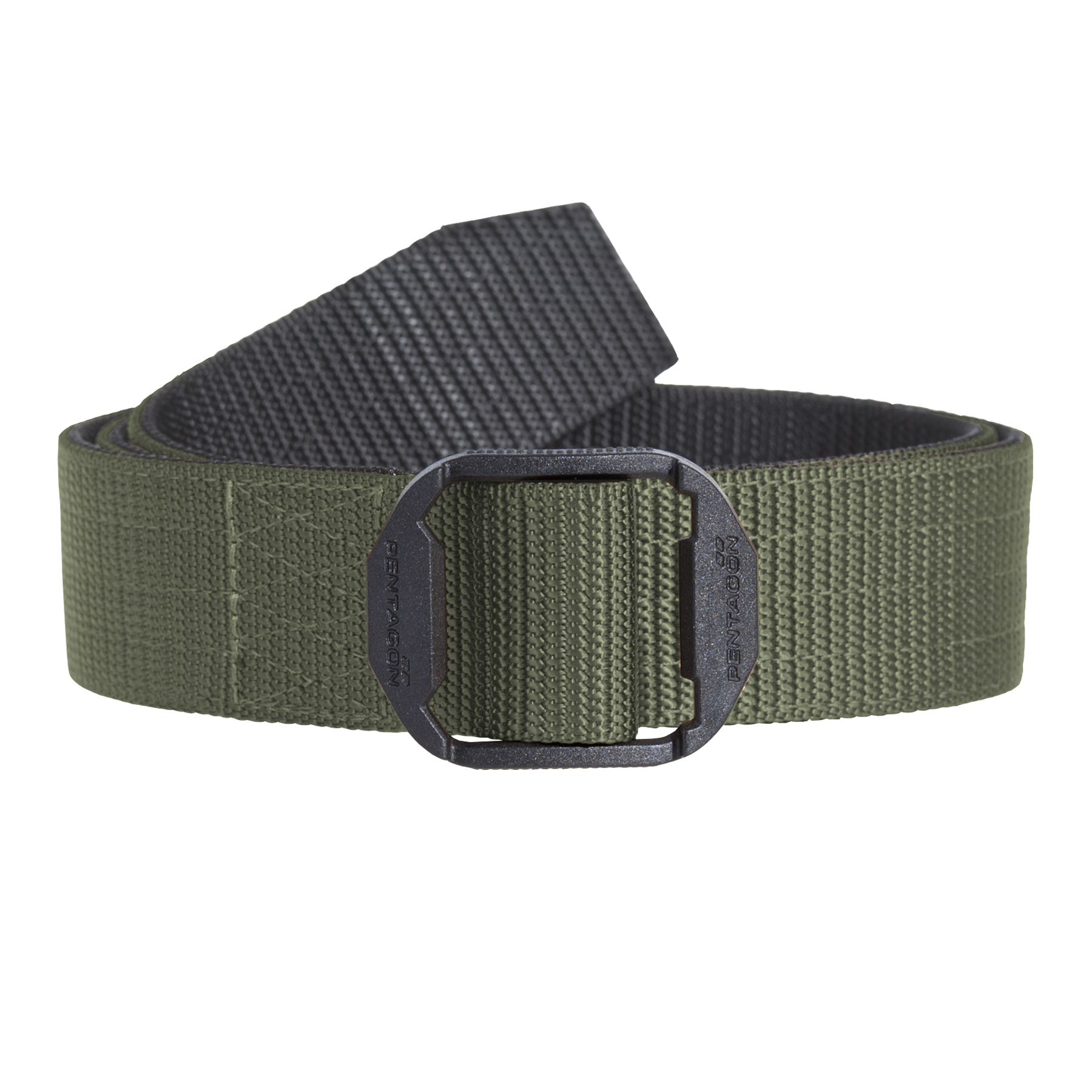 PENTAGON KOMVOS DOUBLE BELT OLIVE GREEN
