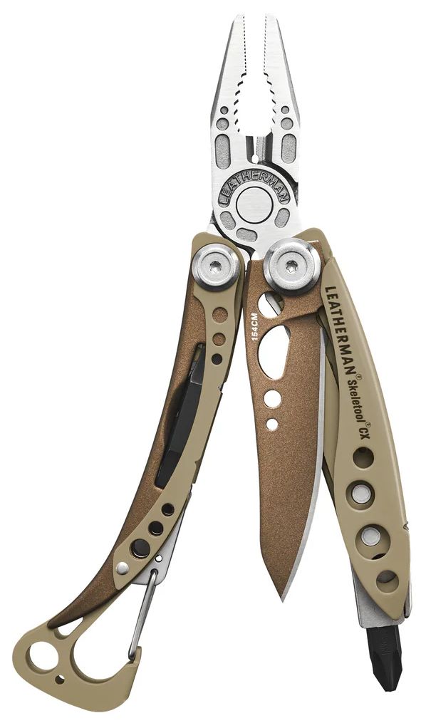 LEATHERMAN SKELETOOL CX MULTITOOL SANDSTORM