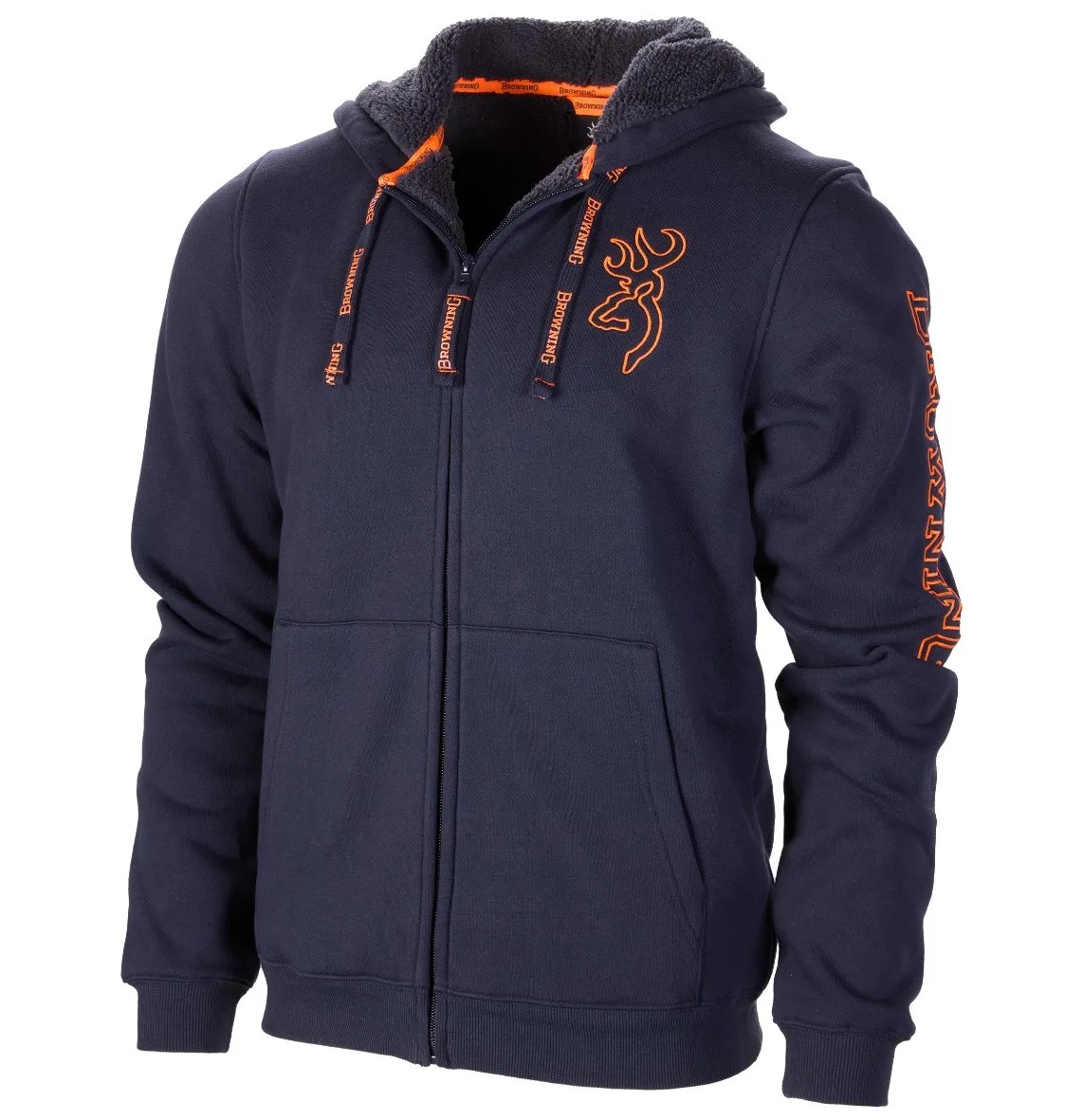 BROWNING WARM SNAPSHOT HOODY BLUE